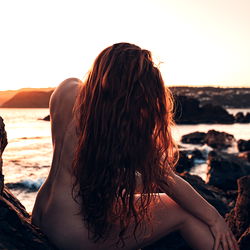 Ana Balfe's OnlyFans Photoshoot on the Coast