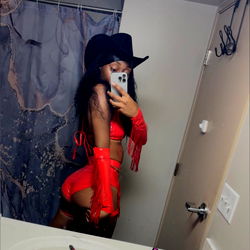 Dadaaszn, OnlyFans Model in Red Lingerie