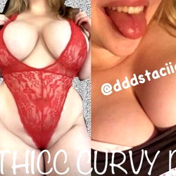 THICC CURVY DDD BBW 👄 TOP 8% 👅💦 photo