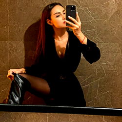 Angelina's Nighttime Selfie