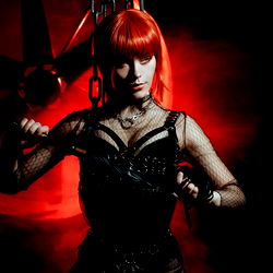 Alice Payne in Gothic Fashion