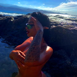 Model Alejandra García from Spain