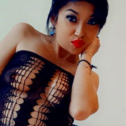 Stylish Lingerie Model Alexandra