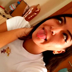 A Model Taking a Selfie in Barcelona