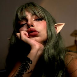 A Fantasy Fairy in a Pensive Moment