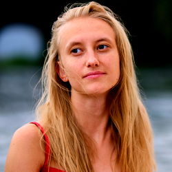 Angelina Jones, Ukrainian Model with Long Blonde Hair