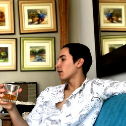 Model Photoshoot in a Living Room