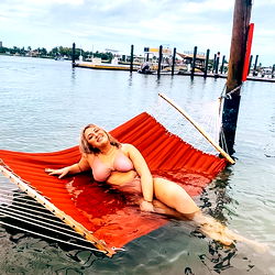 Model's Photo in Ocean Setting