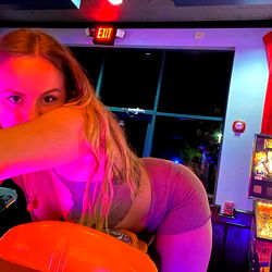 Kt, Onlyfans Model Playing Arcade Game