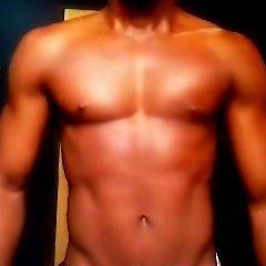 ApollodarkVIP: Shirtless Fitness Model in Gym