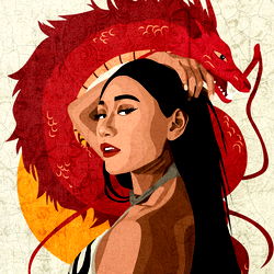 Maxine Victoria: A Digital Art Piece