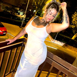 OnlyFans Model Fanii_mayo in Transparent Dress