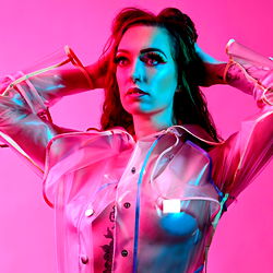 Vividly Colored Photoshoot of KC Jade, from: In your bedroom