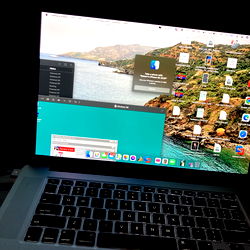 Riverside, CA - Laptop Displaying Model Photo