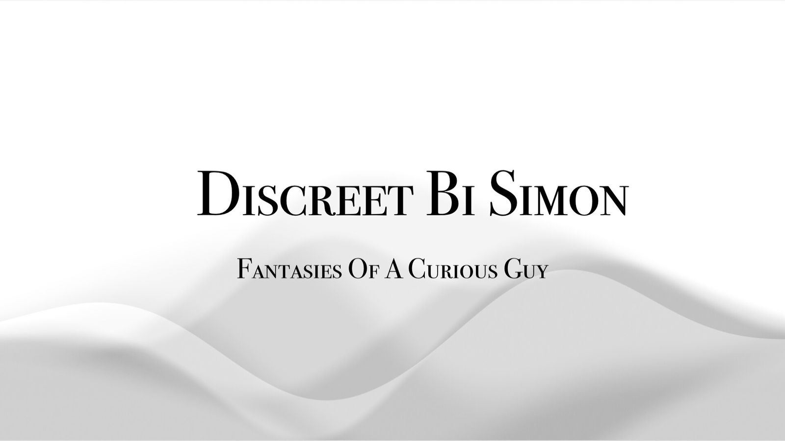 DiscreetBiSimon photo