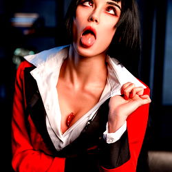 OnlyFans Alice01's Red and White Gothic Vampire Fashion