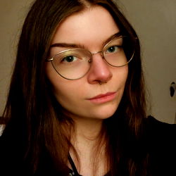 Stylish Individual with Glasses and Sunglasses, Against a Wall