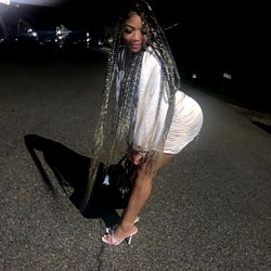 Onlyfans Model Juju Posing on Street