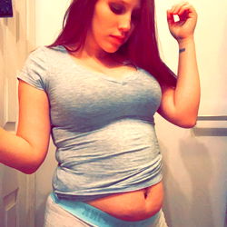 Model AlexxusMariee in Intimate Moment