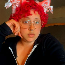 OnlyFans Model Ambrosia Faeth Striking a Pose in Pink