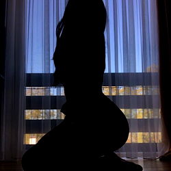 Anna, Stunning OnlyFans Model Posing in Living Room