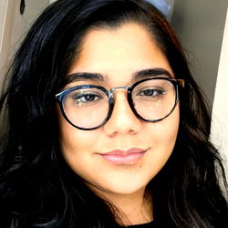 Chic Young Adult Model Ash Violet