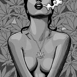 Artwork of a Spliff n Sex Model