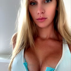 JacqJo - OnlyFans Model in Blue Bikini