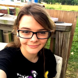 Autumn posing for a selfie