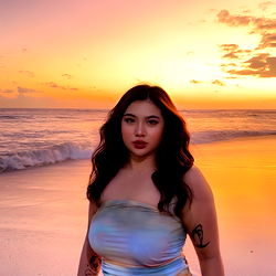 A model photo by OnlyFans, Dea Ayu