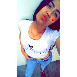 A Fashionable Model Posing for a Selfie