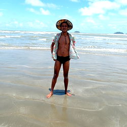 Caique, Onlyfans Model on Beach