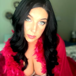 Stylish Athena Rue in Red and Purple