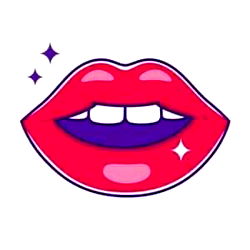 Babeboo's Vivid and Luscious Red Lipstick Ad