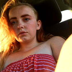 Alison, a young woman, enjoying the outdoors