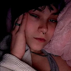 Sleepy Expression on Girl's Face