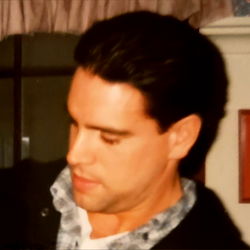 Middle-aged Man in Casual Shirt