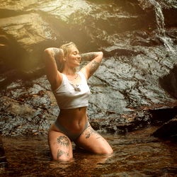 Faith Long in a Serene Outdoor Setting