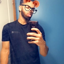 Hornycumboy in Selfie, Captured Moment