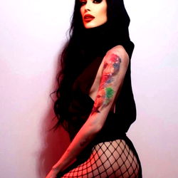 Alina Candy, Elegant Model with Gothic Aesthetic