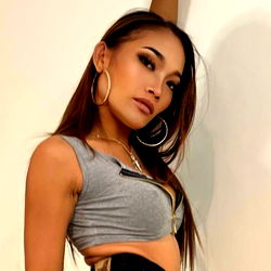 Fashionable Female Model Poses with Elegance