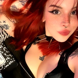 Redheaded Adult Model with Tattoos, Lucy