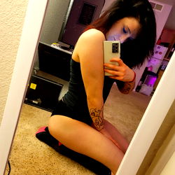 Aurora, an OnlyFans Model in Black and White