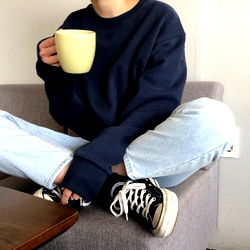 Relaxing at a Coffee Shop