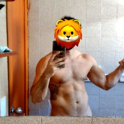 OnlyFans Model C.B in Bathroom Mirror Selfie