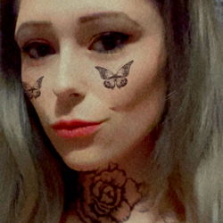 Celebrity Makeup Artist with Tattoos and Lip Art