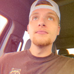 Sawyer, a Modern Man in His Truck