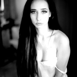 Striking Model in Elegant Necklace