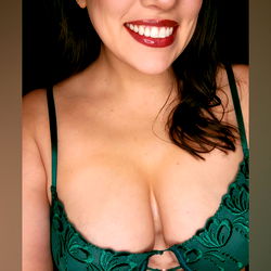 Lustful Ladyy in Vibrant Lingerie