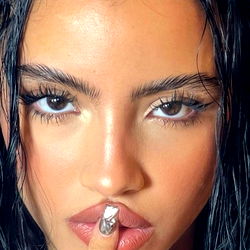 Fashionable Model Posing with Phone for OnlyFans